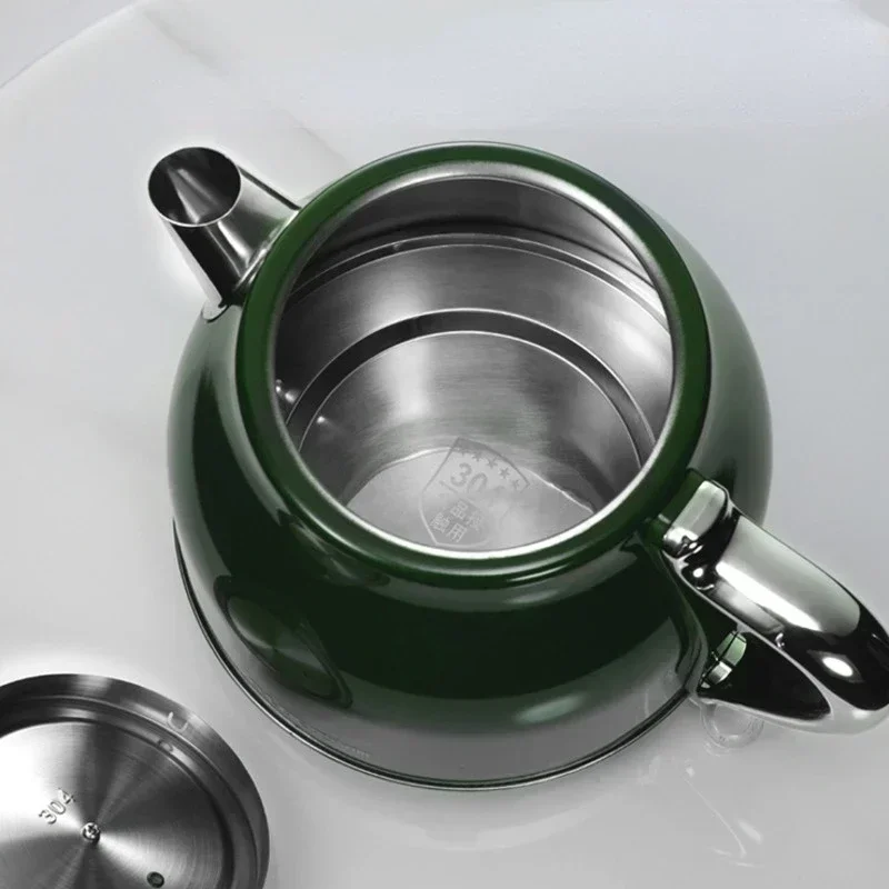 Kitchen Appliances Green - レトロケトル家庭用高級電気ケトル水を沸かすための自動電源オフティーケトル電気キッチン家電