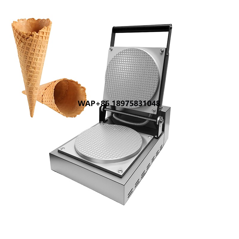 Ice Cream Maker Electric - 業務用電気クリスピーコーンメーカー アイスクリームコーン ミニエッグワッフルコーンメーカー