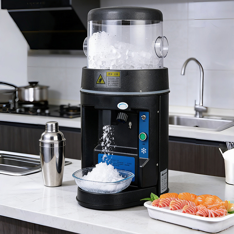 Ice Cream Maker Electric - 業務用電動かき氷機、スムージーメーカー、自家製アイスクリームメーカー、600Wかき氷機220V