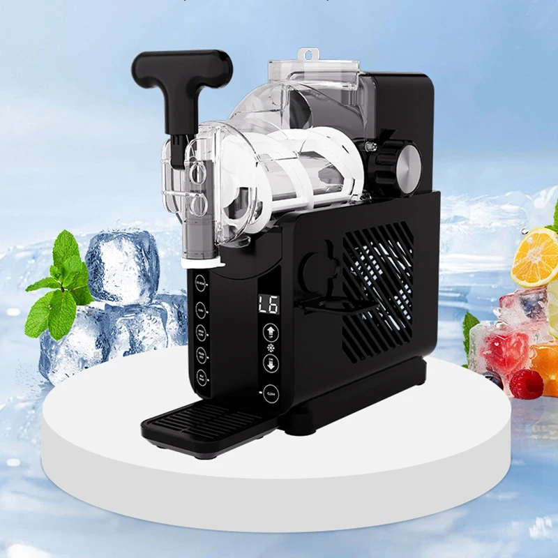 Ice Cream Maker Electric - ミニアイスクリームメーカー、1.8Lアイスクラッシャー、DIYドリンク、アイスコーヒー、特製カクテル用の両用アイスクリームメーカー