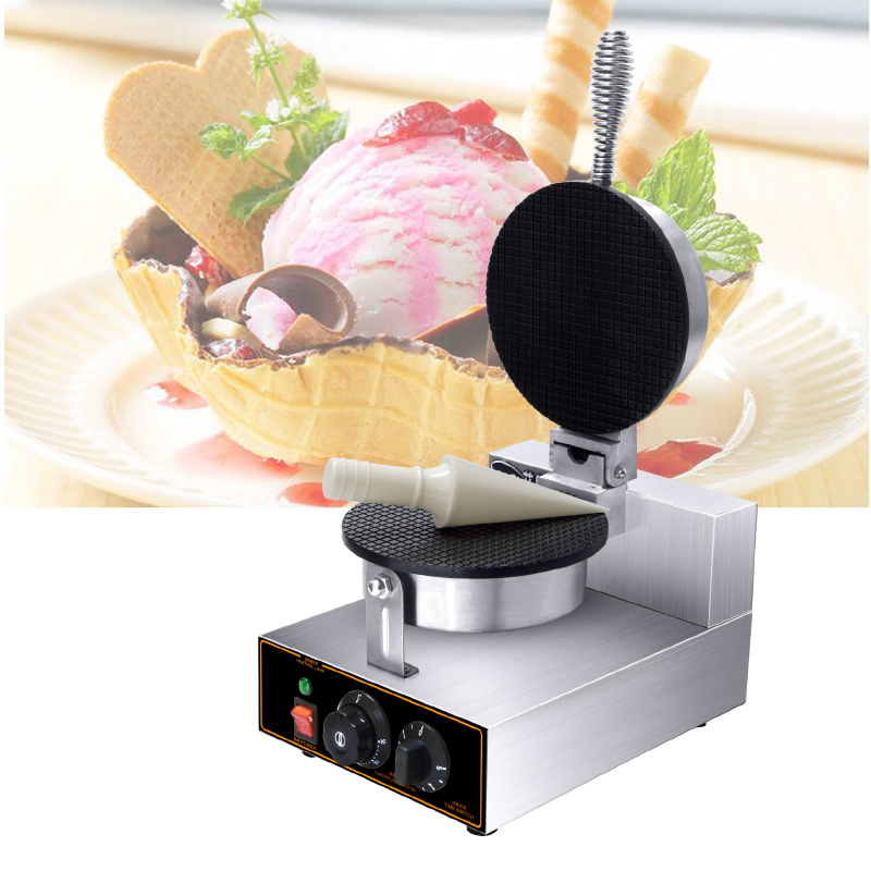 家庭用朝食コーンマシン、アイスクリームコーン、電気ベーキング - Ice Cream Maker Electric のレビューと価格