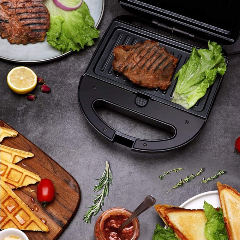 2枚焼き取り外し可能トースターサンドイッチワッフルナッツドー - Toaster 4 Slice のレビューと価格