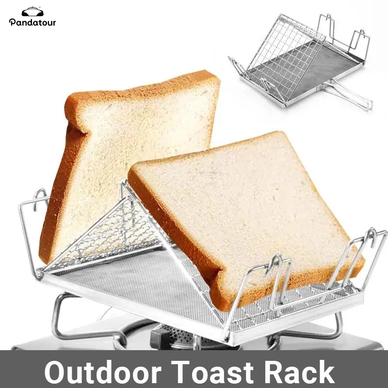 パンダツアー折りたたみ式直火グリルラック、屋外キャンプ用、ト - Toaster 4 Slice のレビューと価格