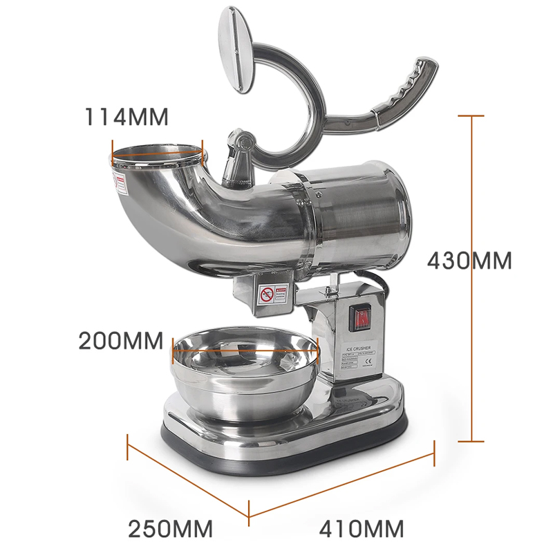 110V / 220V対応 電動かき氷機 スノーコーンマシン - Ice Cream Maker Electric のレビューと価格