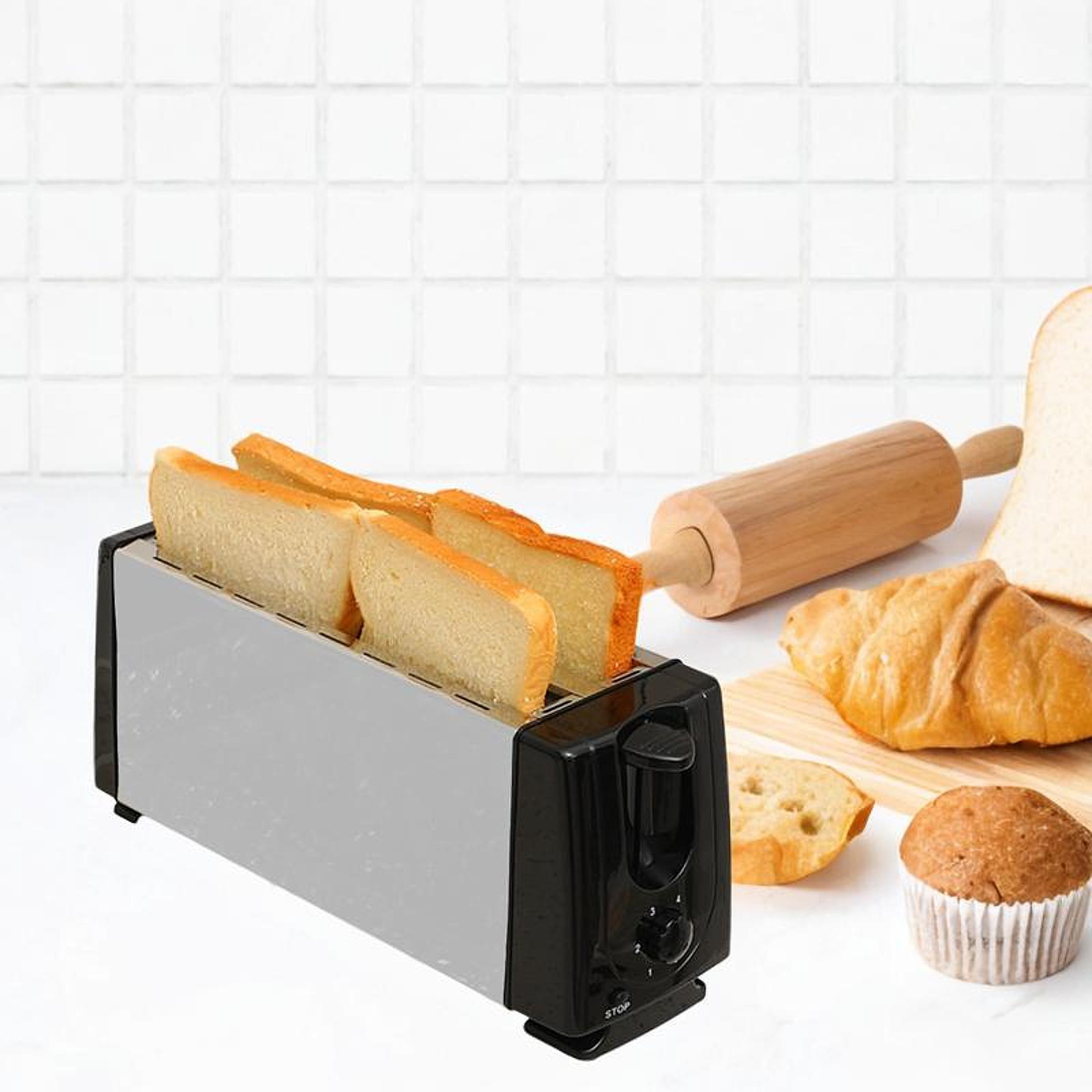 カウンタートースター 4 スライス US プラグアダプター  - Toaster 4 Slice のレビューと価格