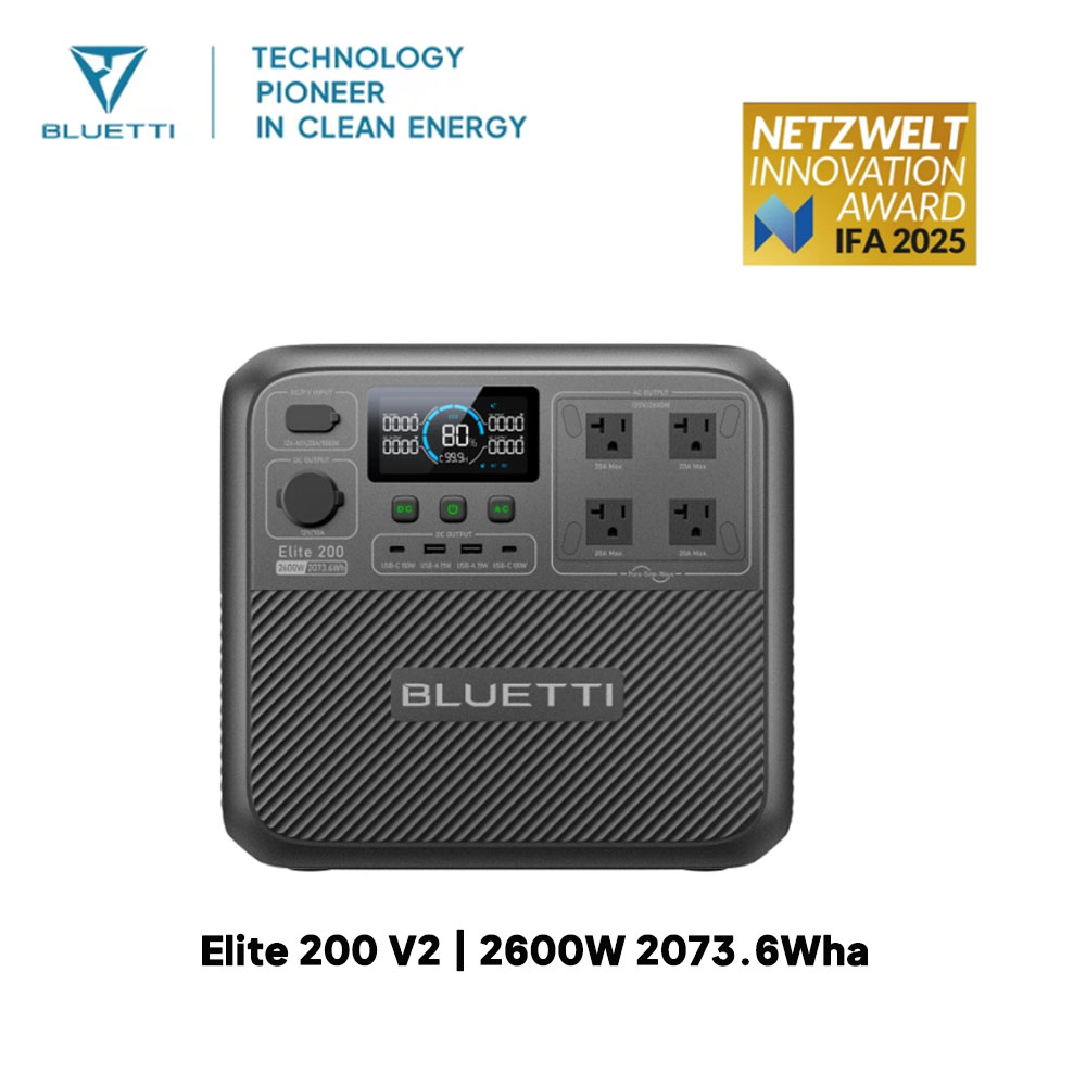 【リニューアル】BLUETTI Elite 200 V2 ポ - Bread Maker Machine のレビューと価格