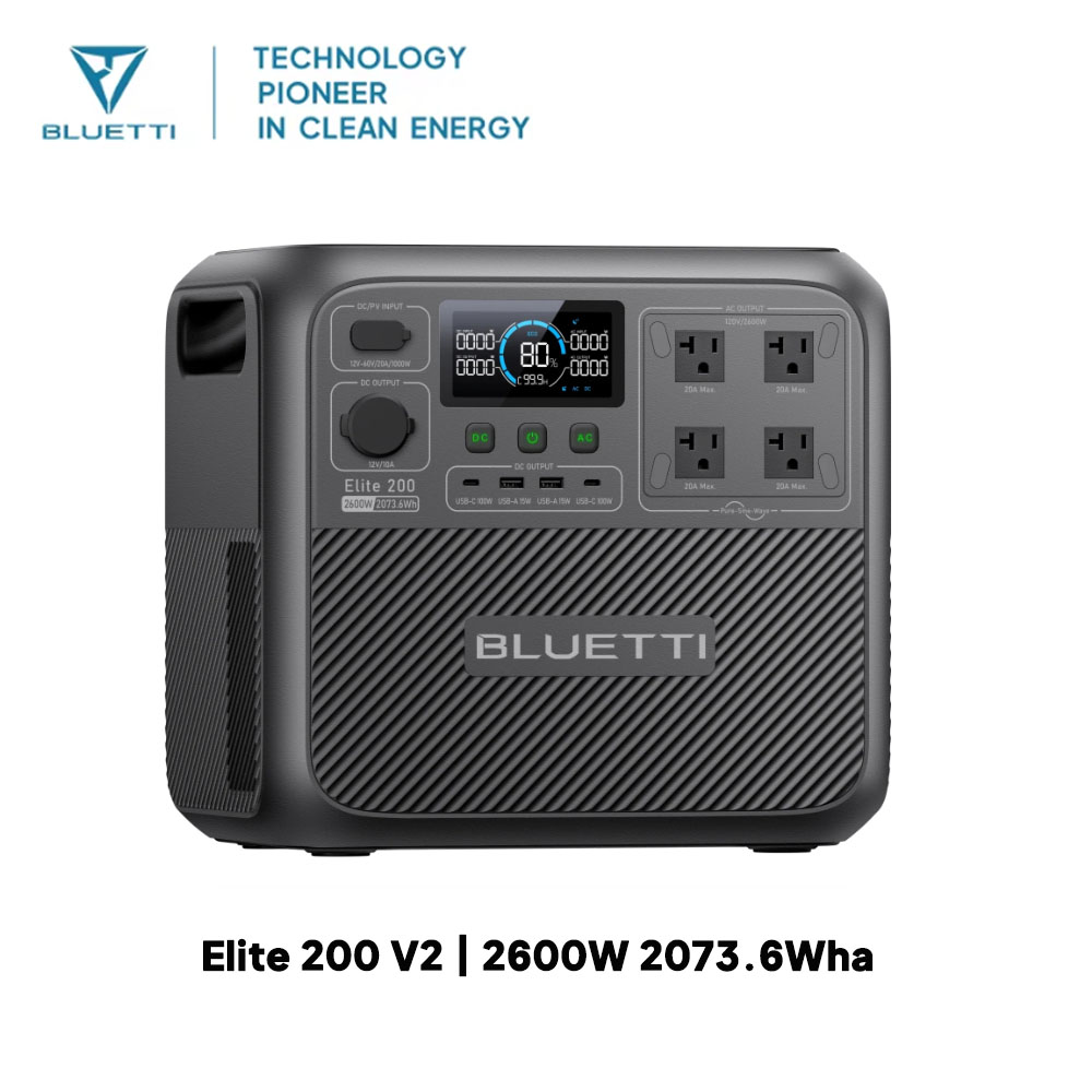 【リニューアル】BLUETTI Elite 200 V2 ポ - Bread Maker Machine のレビューと価格