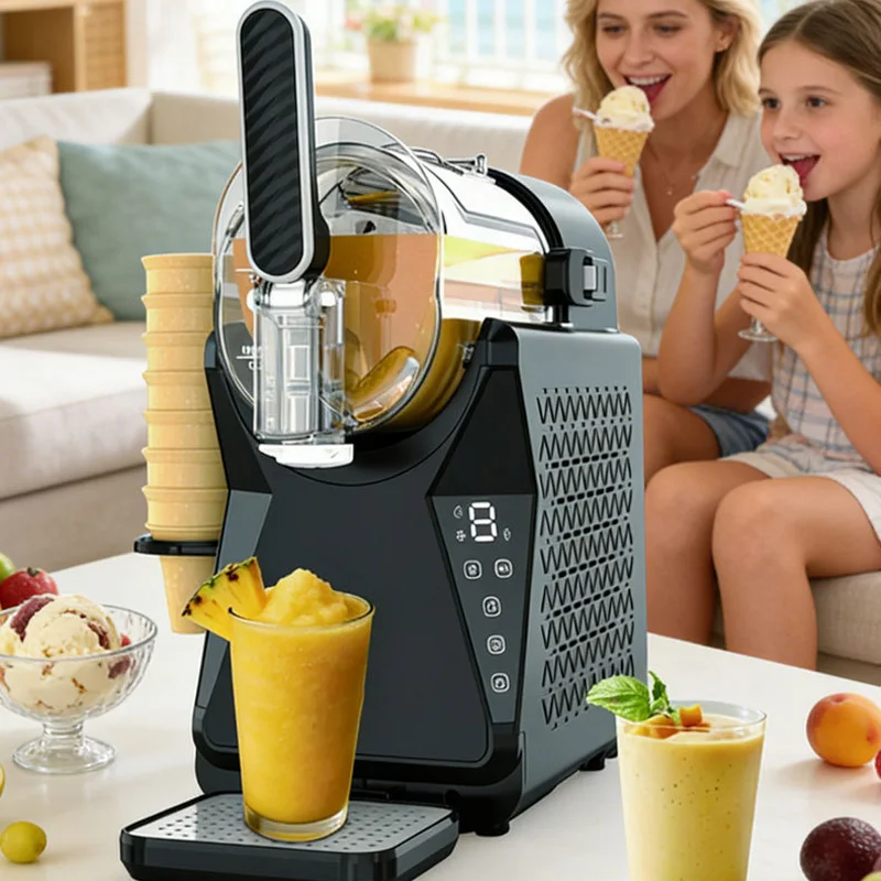 業務用1.3Lスムージーメーカー、コールドドリンク・アイスク - Ice Cream Maker Electric のレビューと価格