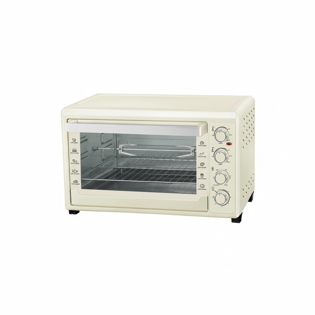 電気オーブン 60L、4段ベーキングマシン、大容量、上下加熱 - Kitchen Appliances Ideas のレビューと価格