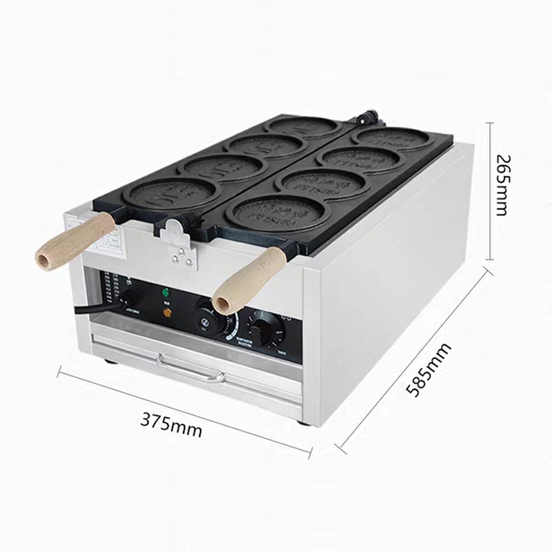 業務用4個焼き韓国コインワッフルメーカー3000Wノンスティ - Bread Maker Machine のレビューと価格